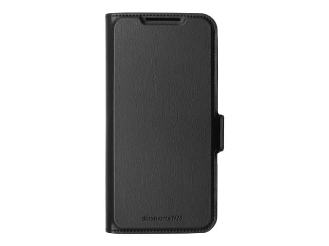dbramante1928 - Oslo Pro - Flip cover for mobile phone - polyurethane (PU), plastic - black - for Samsung Galaxy A26