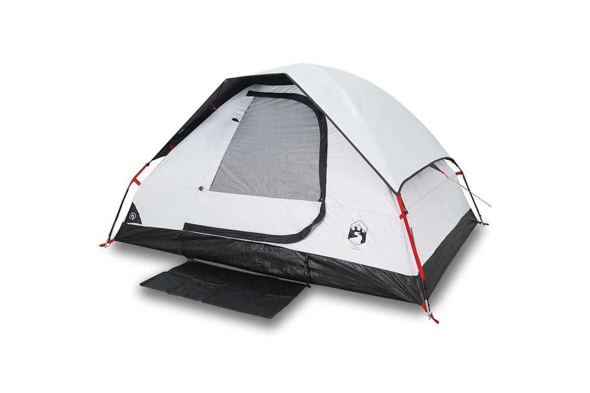 Vidaxl Family Tent Dome 6-person White Blackout Fabric Waterproof