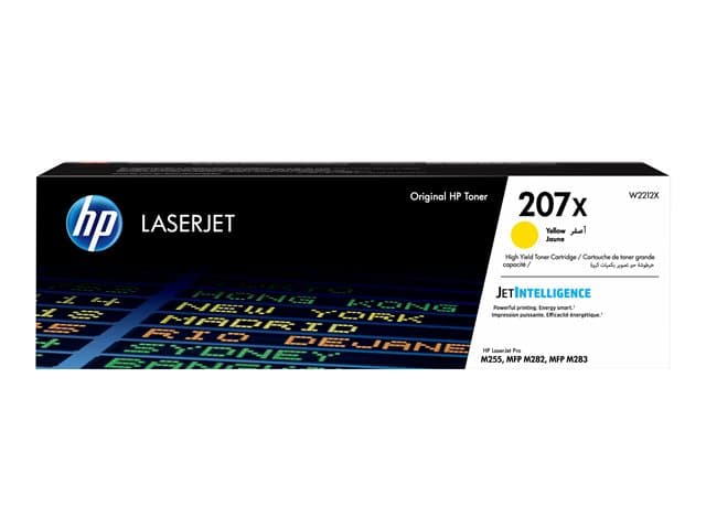 HP - 207X - High Yield - yellow - original - LaserJet - toner cartridge (W2212X)