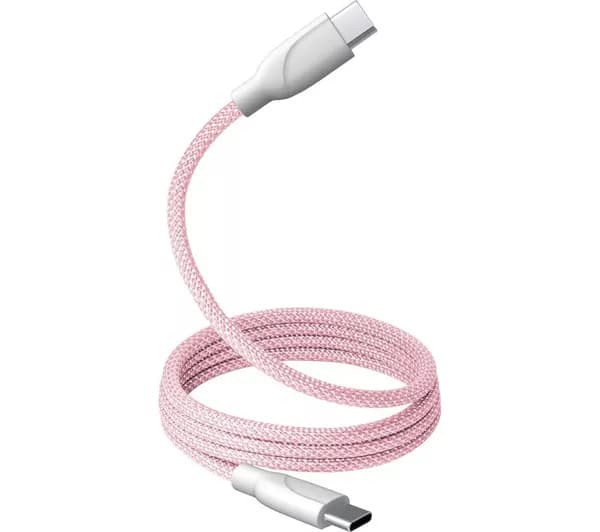 GOJI Braided Magnetic USB Type-C Cable - 1 m, Pink