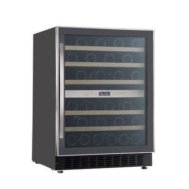 electriQ 46 Bottle Dual Zone Wine Cooler