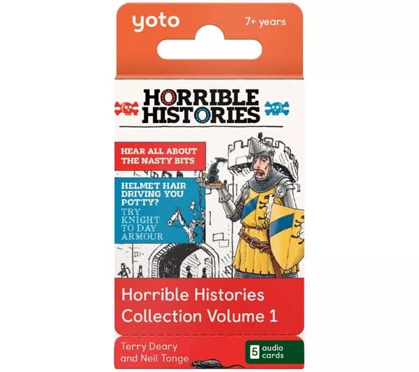 YOTO Horrible Histories Collection Audio Player Card - Volume 1