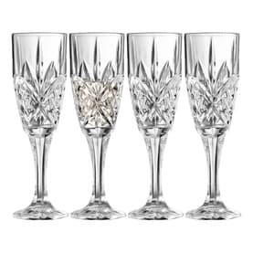 Inisheer Glass Flute, Set of Four
