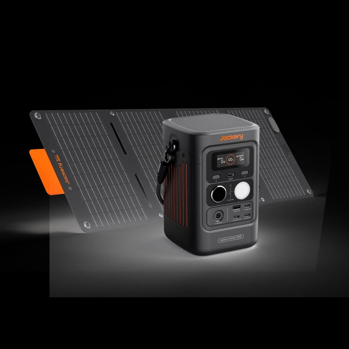 Jackery Explorer 300D + SolarSaga 40W Air Solar Generator Bundle | JE-300D + SolarSaga 40W Air