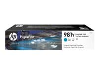 HP - 981Y - Extra High Yield - cyan - original - PageWide - ink cartridge