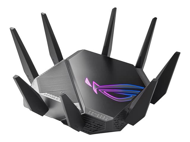 ASUSTEK - ASUS ROG Rapture GT-AXE11000 - wireless router - Wi-Fi 6 - desktop