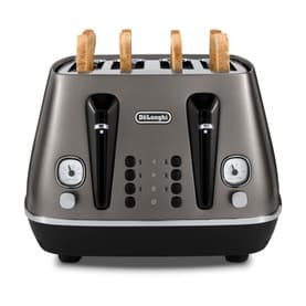 Distinta X Titanium Four Slot Toaster