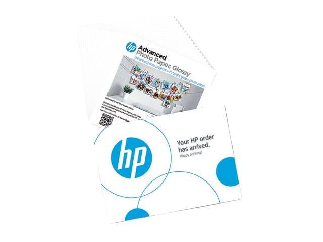HP - Advanced - photo paper - glossy - 20 sheet(s) - 127 x 127 mm - 250 g/m²