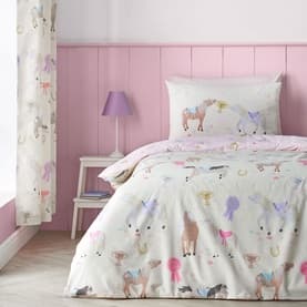 Happy Horse Duvet Set Cream