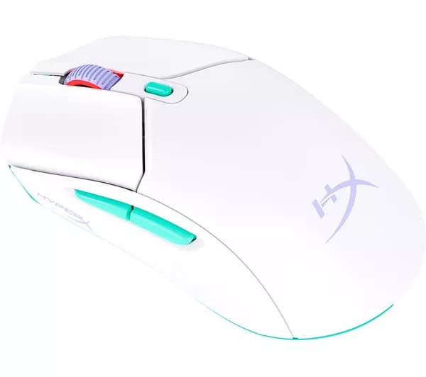 HYPERX Pulsefire Haste 2 Core RGB Wireless Optical Gaming Mouse - White