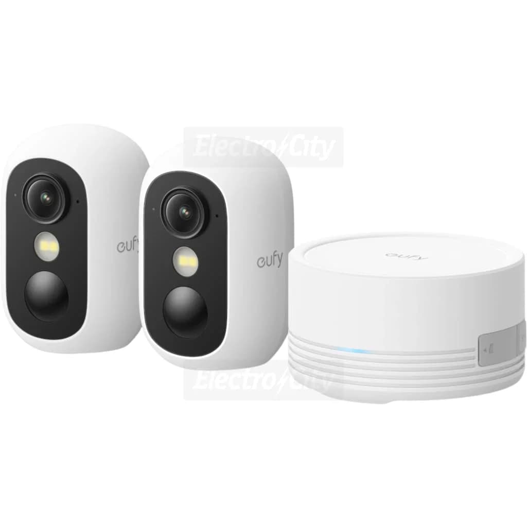 Eufy eufyCam C35 with HomeBase Mini | 2 Pack
