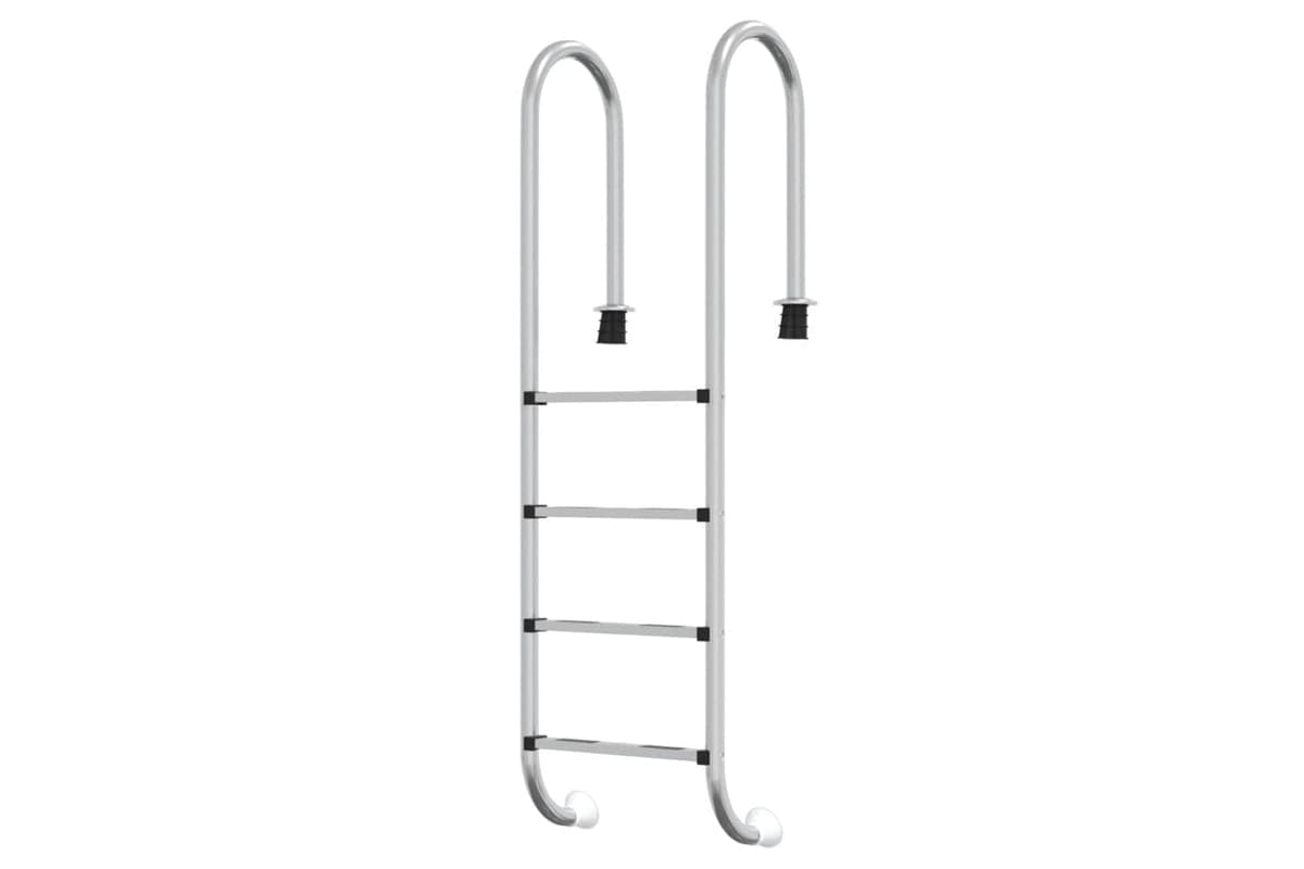 vidaXL 93453 Pool Ladder 54x38x184.5cm 304 Stainless Steel