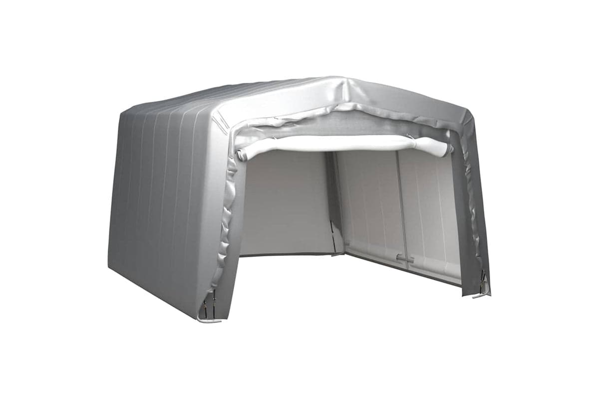Vidaxl Storage Tent 370x370 Cm Steel Grey