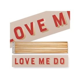 Love Me Do Match Box