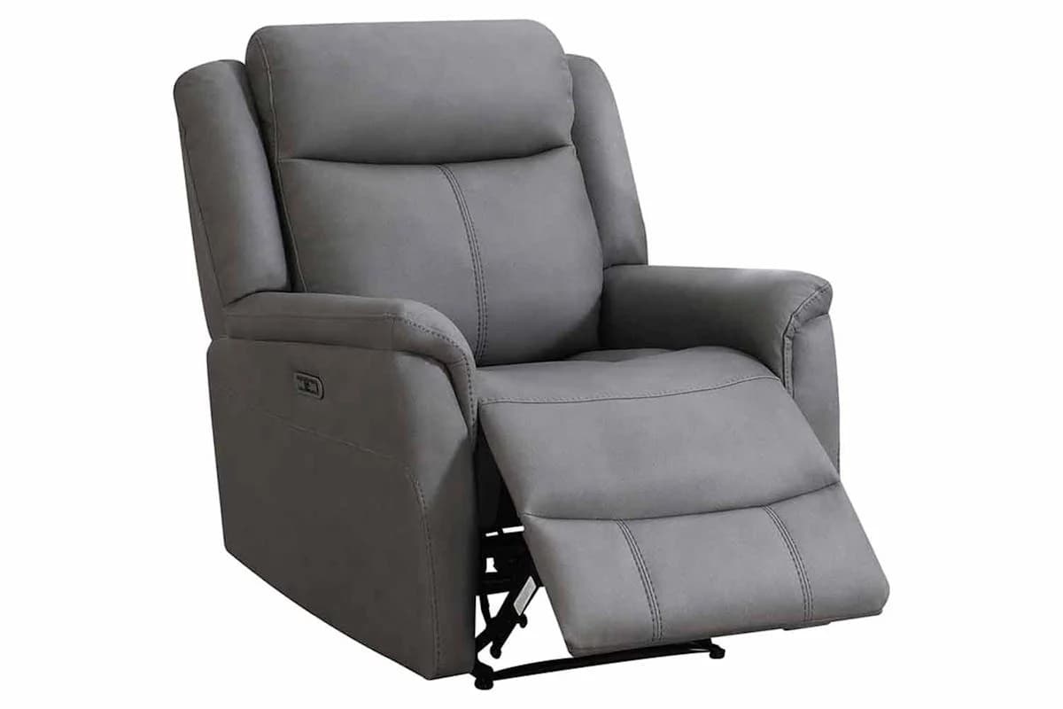 Harvey Norman Otto Armchair Power Recliner Fabric