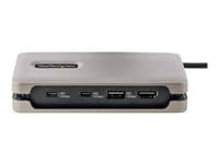 STARTECH.COM - Startech USB-C Multiport Adapter, 4K 60Hz HDMI 2.0b, HDR, USB 3.2 Gen 2 10Gbps Hub (2xUSB-C, 1xUSB-A), 100W PD Pass-Through, Mini Travel Dock, 12"/30cm Cable, Laptop Docking Station - docking station - USB-C 3.2 Gen 2 /