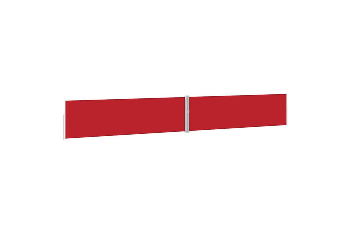 vidaXL 313398 Patio Retractable Side Awning 170x1200cm Red