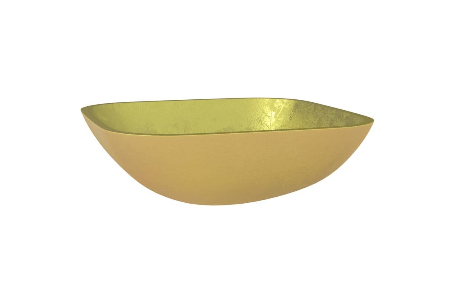 vidaXL Basin Glass 42x42x14cm