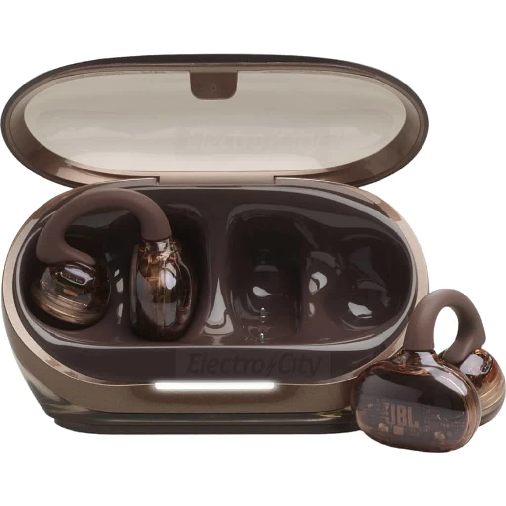 JBL Soundgear Clips Open-Ear Wireless Earbuds | Brown