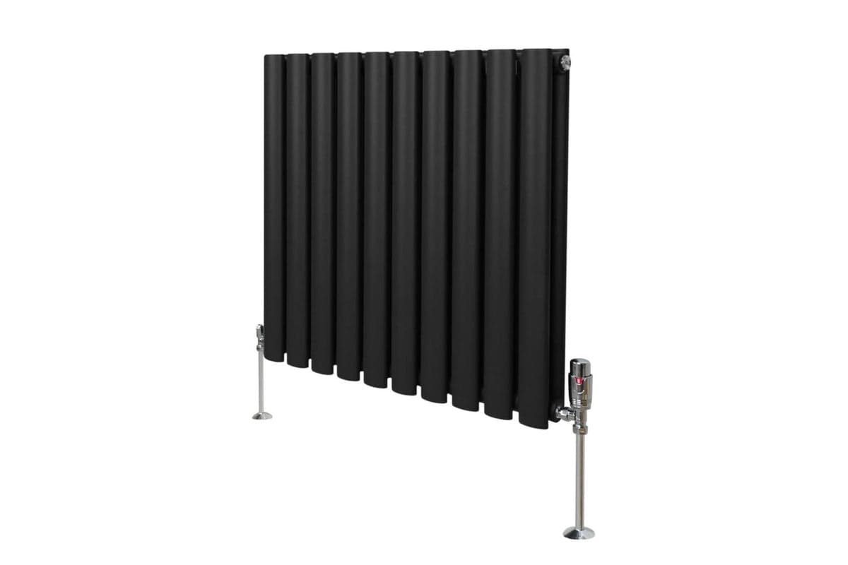 Monstershop 10731 - Oval Column Radiator & Valves - 600mm X
