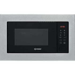 INDESIT 38CM 900W 25 LITRE BUILT-IN MICROWAVE AND GRILL