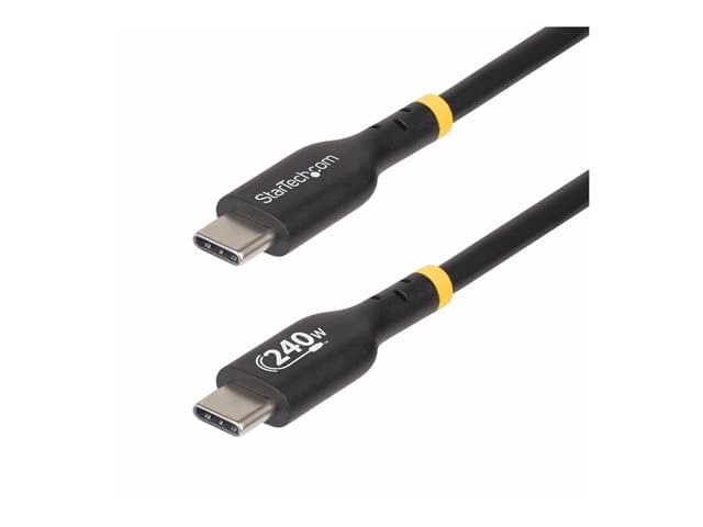 STARTECH.COM - StarTech 1m USB C Charging Cable, USB-IF Certified USB-C Cable, 240W - USB-C cable - USB-C to USB-C - 1 m