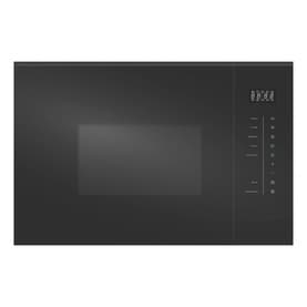 20L Built-In Microwave with Grill Black Glass