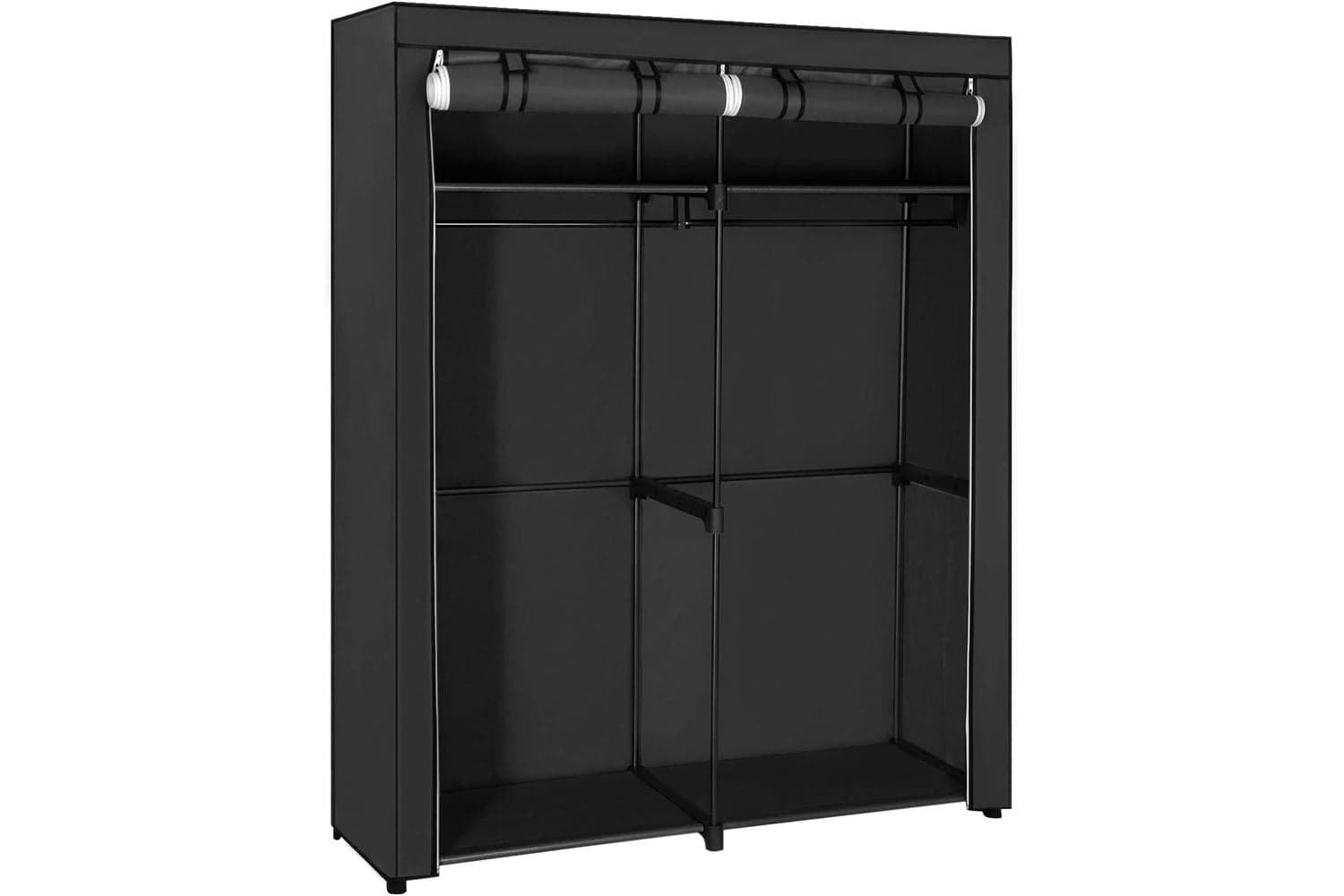 Songmics Wardrobe with Hanging Rods | Black