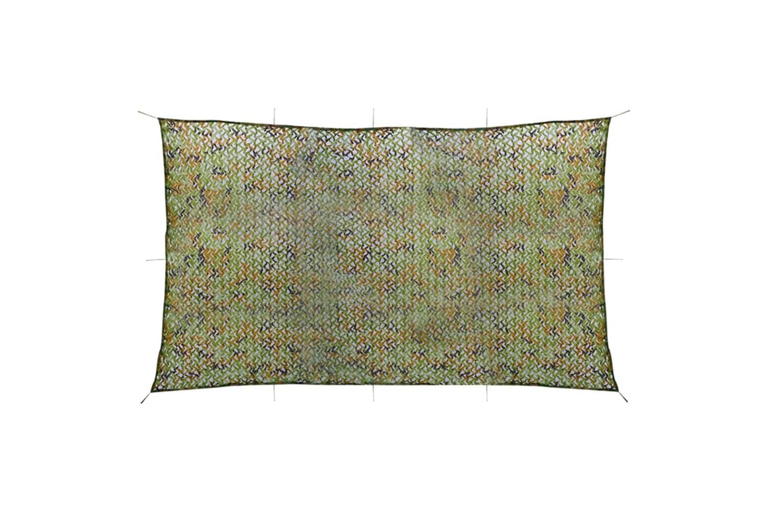 Vidaxl 135881 Camouflage Net With Storage Bag 2x5 M Green