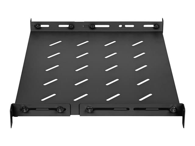 INTELLINET - rack shelf - with variable rails, fixed mounting - 1U