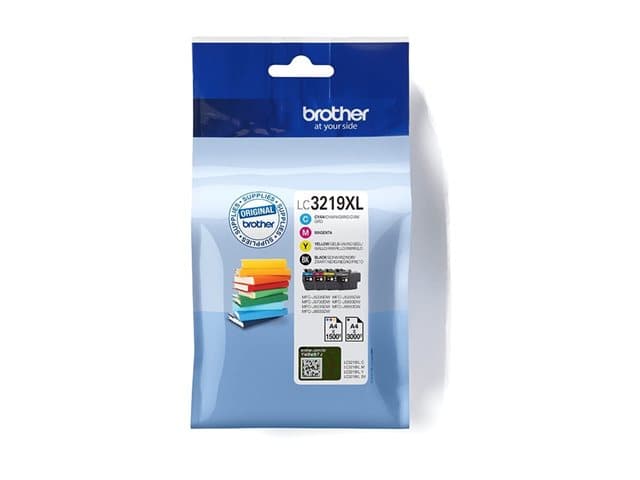 BROTHER - LC3219XL Value Pack - 4-pack - XL - black, yellow, cyan, magenta - original - ink cartridge
