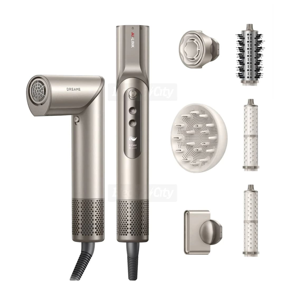 Dreame Dazzle High-Speed Hair Dryer with Intelligent Nozzle Recognition | Gold