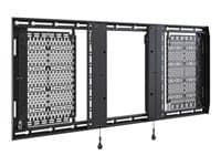 CHIEF MOUNTS - Chief Tempo Universal Flat Wall Mount - For Displays 49-86" - Black - Mounting kit (wall mount) - for flat panel - black - screen size: 49"-86" - mounting interface: up to 970 x 450 mm