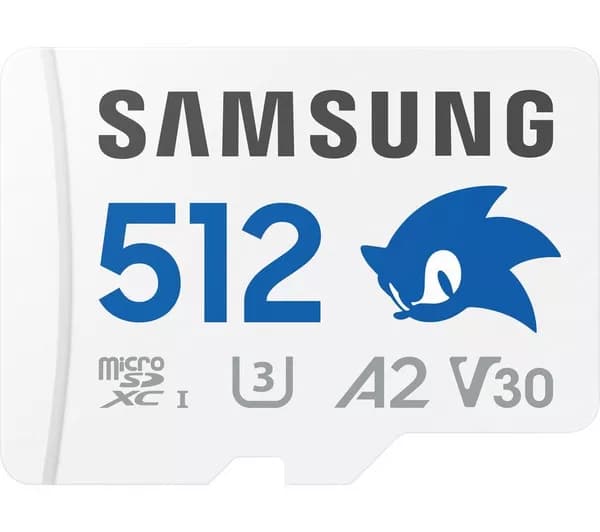 SAMSUNG Sonic Pro Plus V30 microSD Memory Card - 512 GB