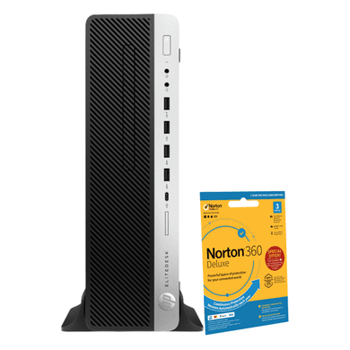 Refurbished HP EliteDesk 800 G4 SFF Intel Core i7 8th gen 16GB RAM 256GB SSD Windows 11 Pro Desktop