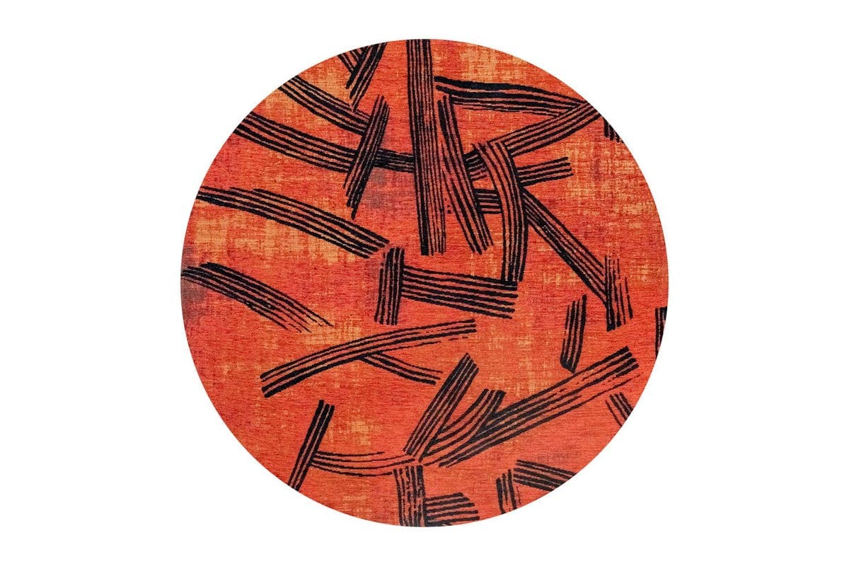 Louis De Poortere | Ginger Chocolat Rug | 140 x 140 cm