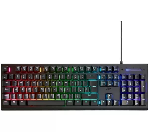 ADX ADXK1526 RGB Mechanical Gaming Keyboard - Black