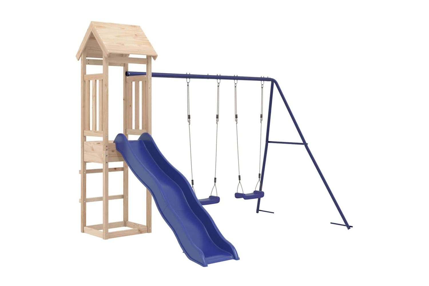 Vidaxl Outdoor Playset Solid Wood Pine