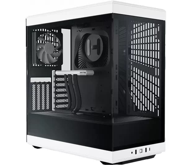 HYTE Y40 ATX Mid-Tower PC Case - White