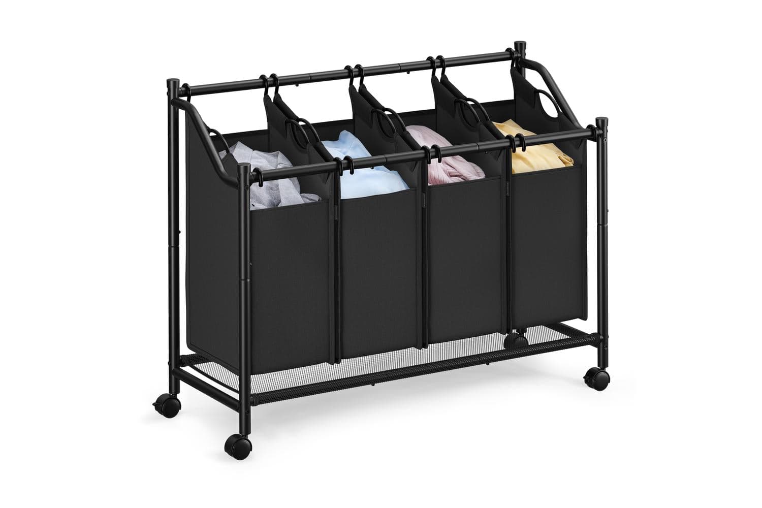 Songmics Mobile Laundry Organizer Cart