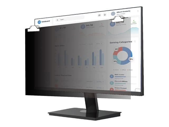 VIDEOSEVEN - V7 Privacy Filter Magnetic - display privacy filter