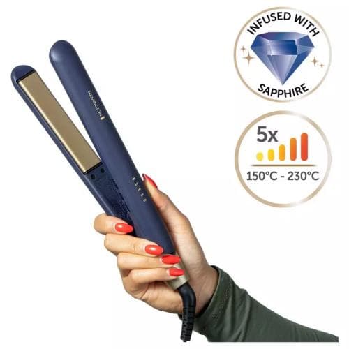 REMINGTON            HAIR STRAIGHTENER - SAPPHIRE LUXE