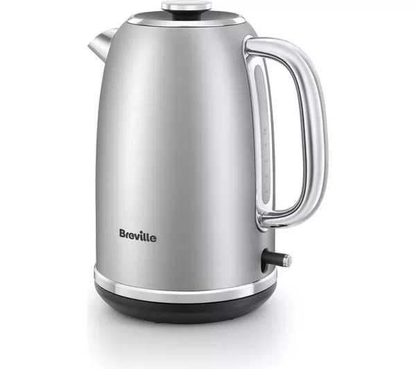 BREVILLE Mostra VKT271 Jug Kettle - Silver & Chrome