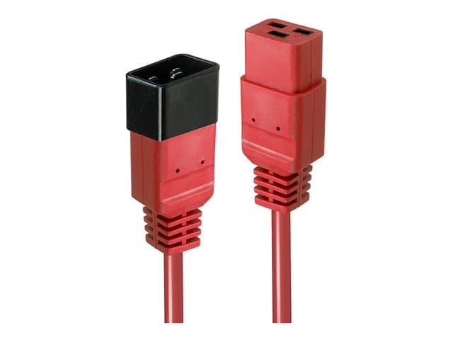 Lindy - power extension cable - IEC 60320 C19 to IEC 60320 C20 - 3 m