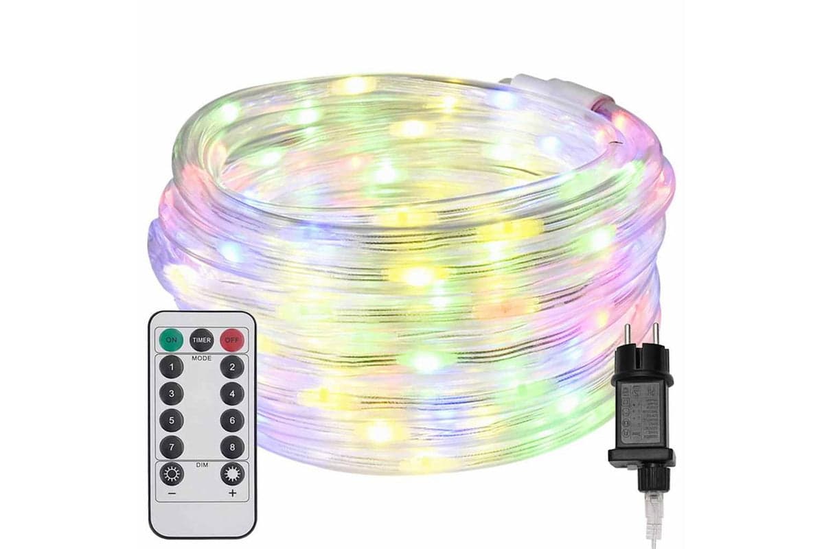 Vidaxl Rope Light With 480 Leds Multicolour 20 M Pvc