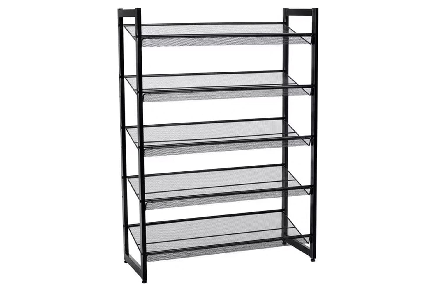 Songmics 5-Tier Shoe Rack | Black