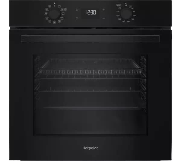 HOTPOINT Class 2 Multiflow HO 458CF B UK Plug-in Electric Oven - Black