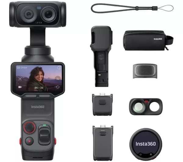 INSTA360 Luna Ultra Creator 8K Action Camera Bundle - Black