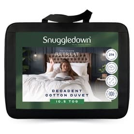 Retreat Decadent Cotton 10.5 Tog Duvet