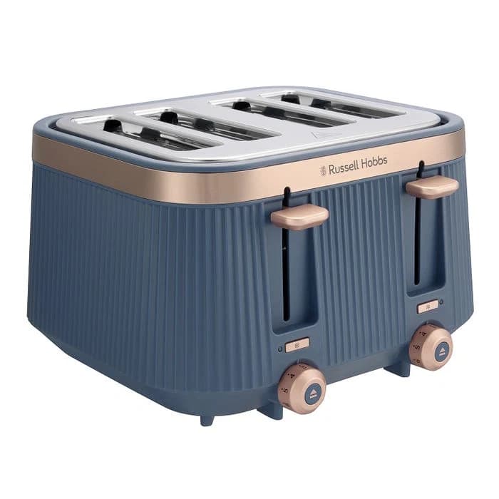 Russell Hobbs Brontë 4 Slice Toaster - Navy Blue | 26772